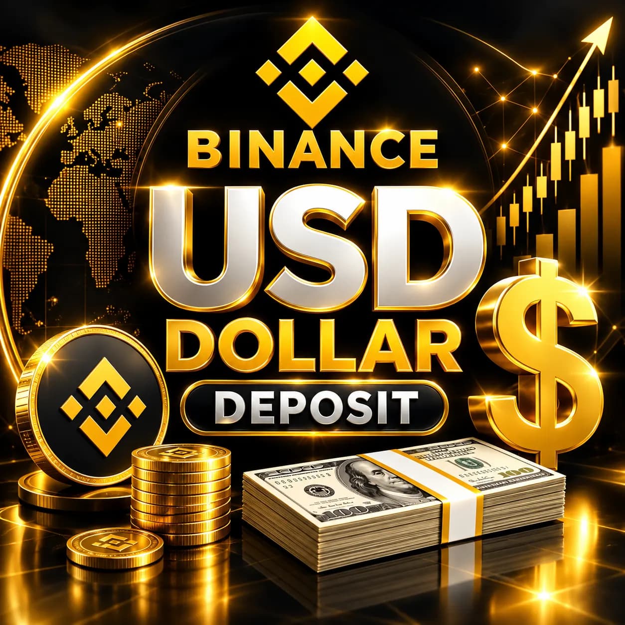 Binance USD $ Buy