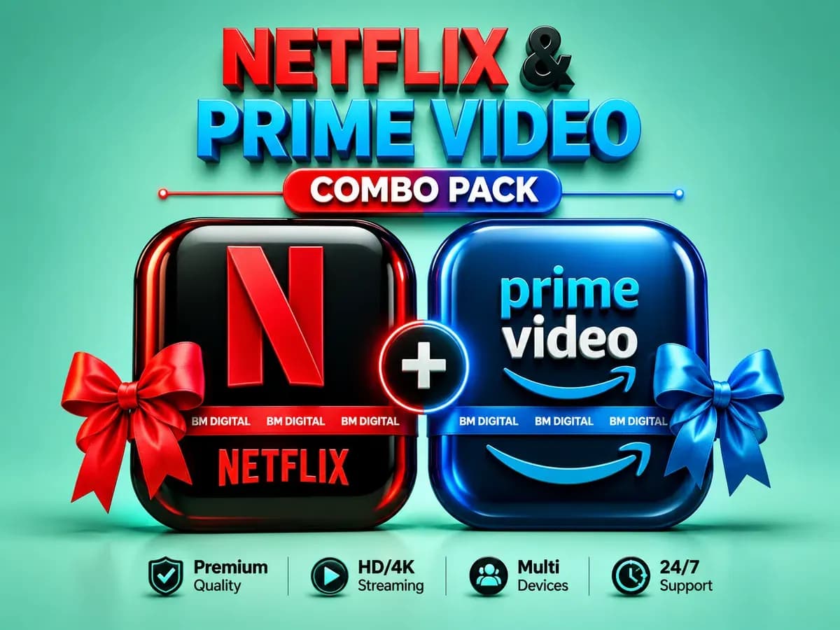Netflix & Prime Video Combo Pack