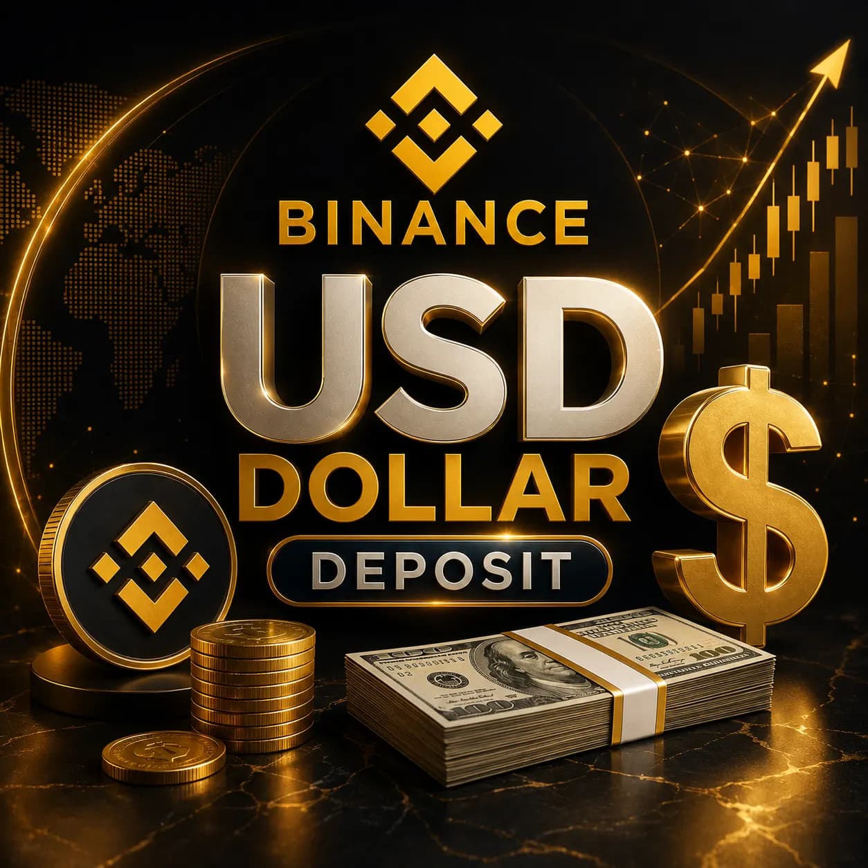 Binance USD $ Buy